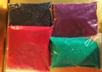 Феррарио крошка-фольга Craft Star, Маджента, Фиолетовый, Зеленый, Черный